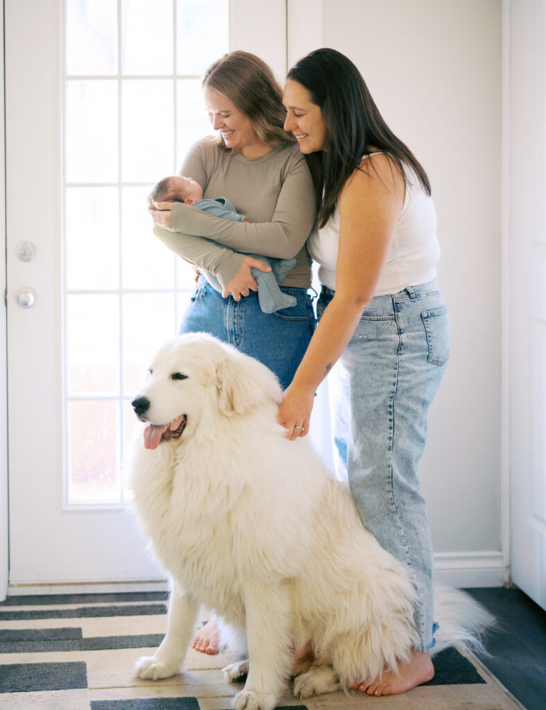 In-home newborn photos in Vancouver